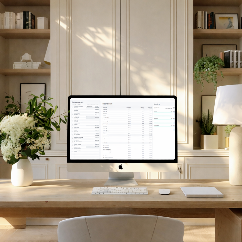 the elevated budget spreadsheet